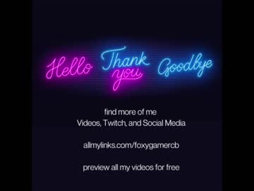 webcam girl foxy_gamer capture image #3020727