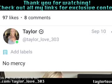cosplay cam girl taylor_love_303 image #4811271